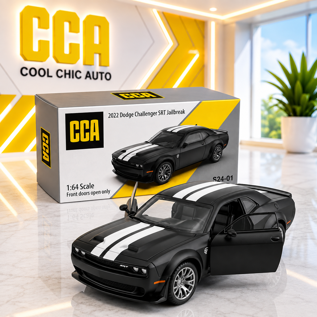 CCA - 2022 Dodge Challenger Jailbreak Black