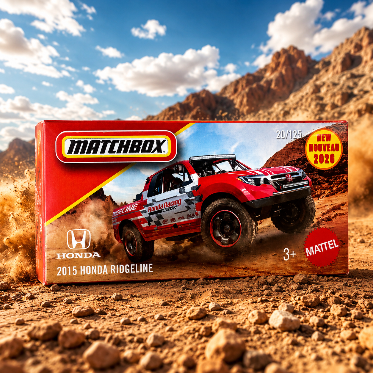 Matchbox - 2015 Honda Ridgeline 1:64 Scale (Box Pack)