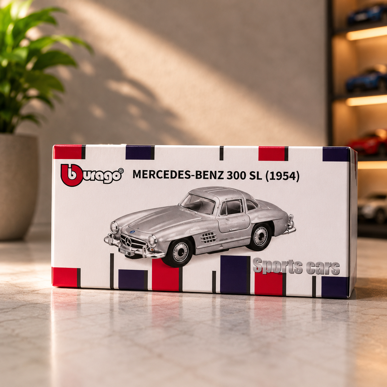 Bburago - Mercedes Benz 300 SL 1:64 Scale