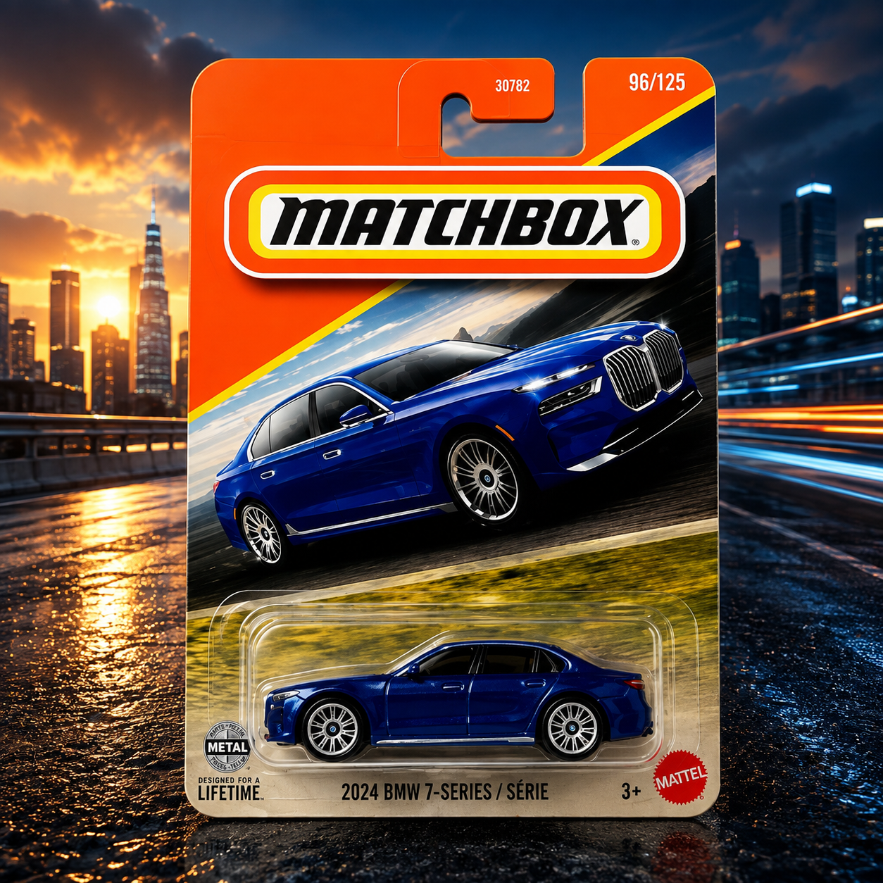 Matchbox - 2024 BMW 7 Series Blue