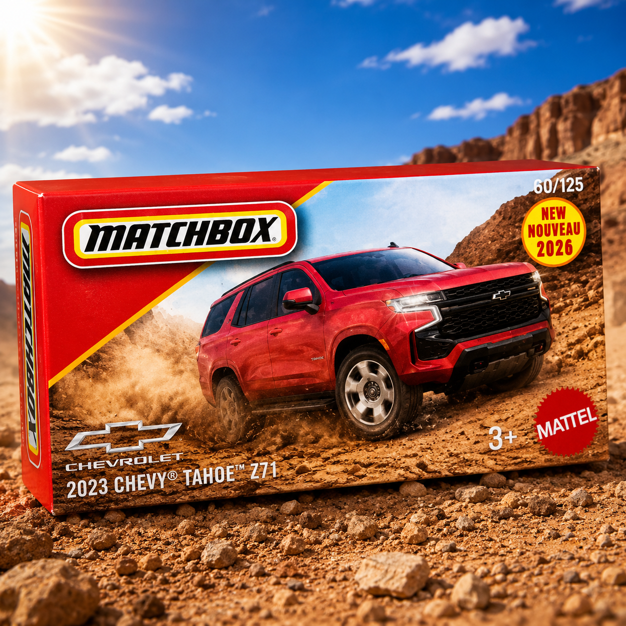 Matchbox - 2023 Chevy Tahoes Z71 1:64 Scale (Box Pack)