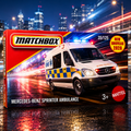 Matchbox - Mercedes-Benz Sprinter Ambulance  1:64 Scale (Box Pack)