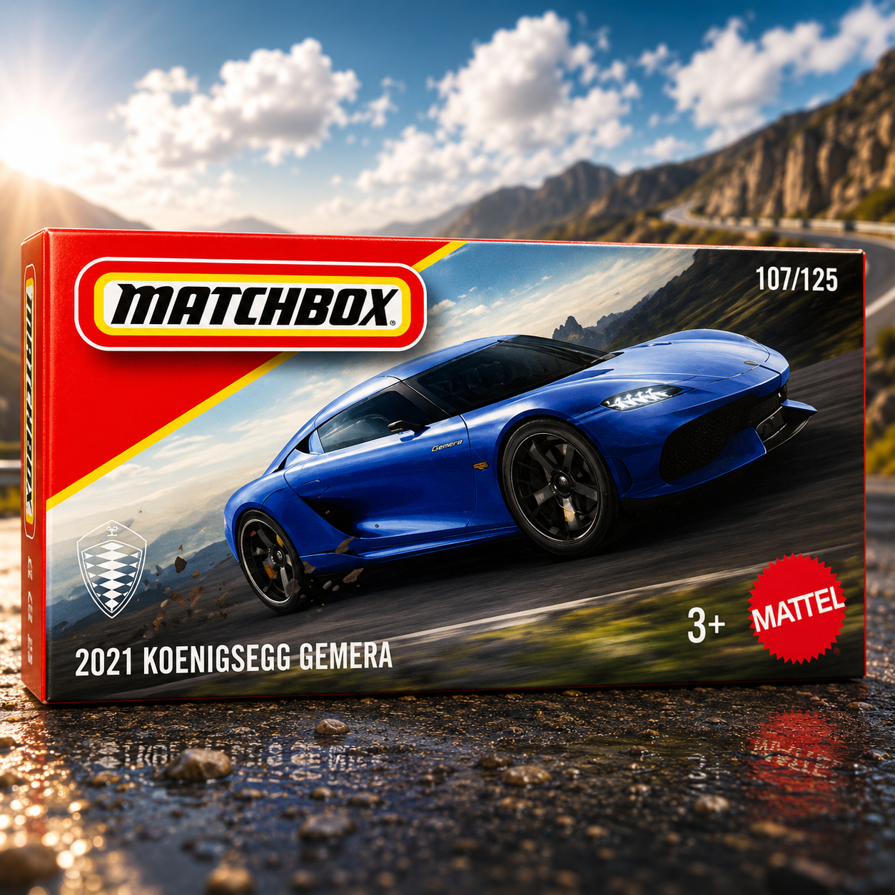 Matchbox - 2021 Koenigsegg Gemera 1:64 Scale (Box Pack)