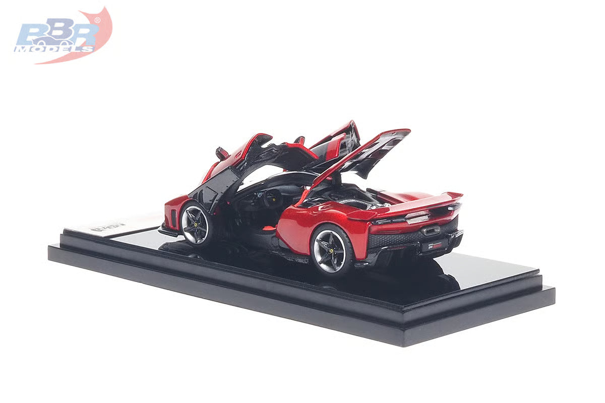 Ferrari F80 Rosso Corsa Red SuperCar - Almost Real - BBR -1:64 Diecast Model
