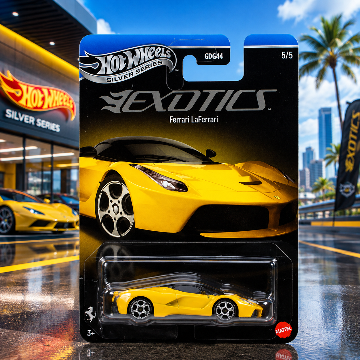 Ferrari Laferrari - Exotics Silver Series Hot Wheels