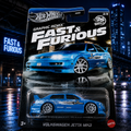 Volkswagen Jetta MK3 - Hot Wheels Fast & Furious 25th Anniversary Silver Series Graphic Remix