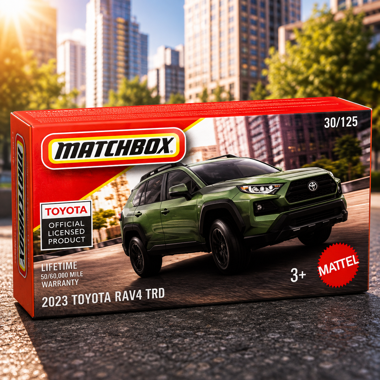 Matchbox - 2023 Toyota RAV4 TRD 1:64 Scale (Box Pack)