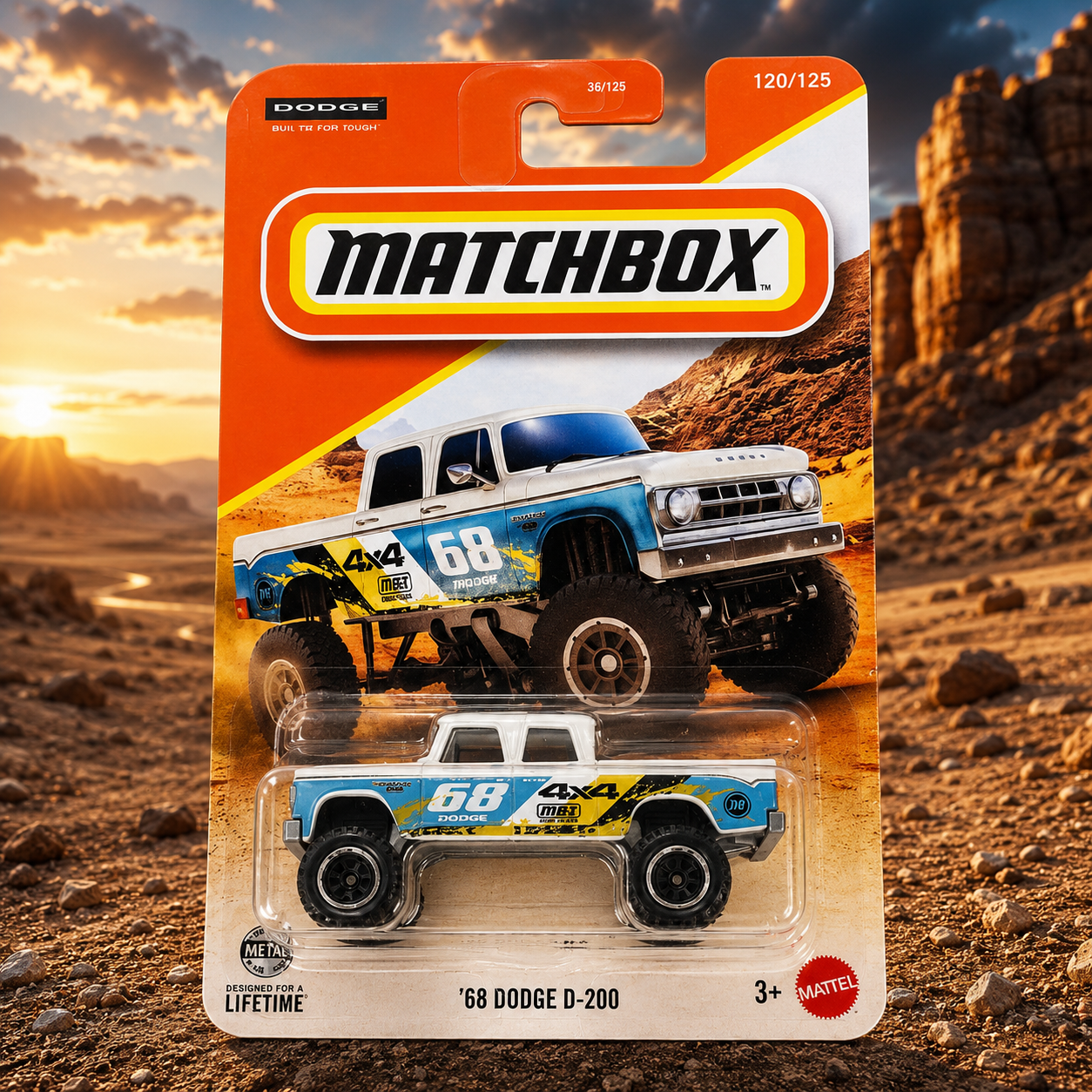 68 Dodge D-200 - Matchbox