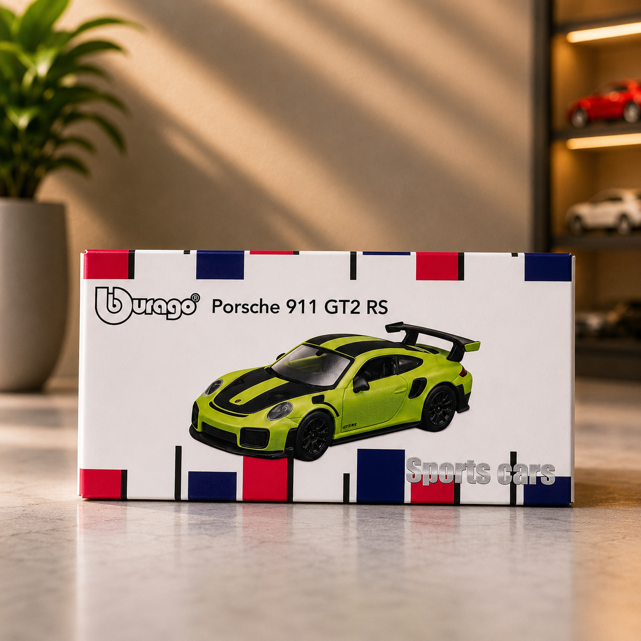 Bburago - Porsche 911 GT2 RS Green 1:64 Scale