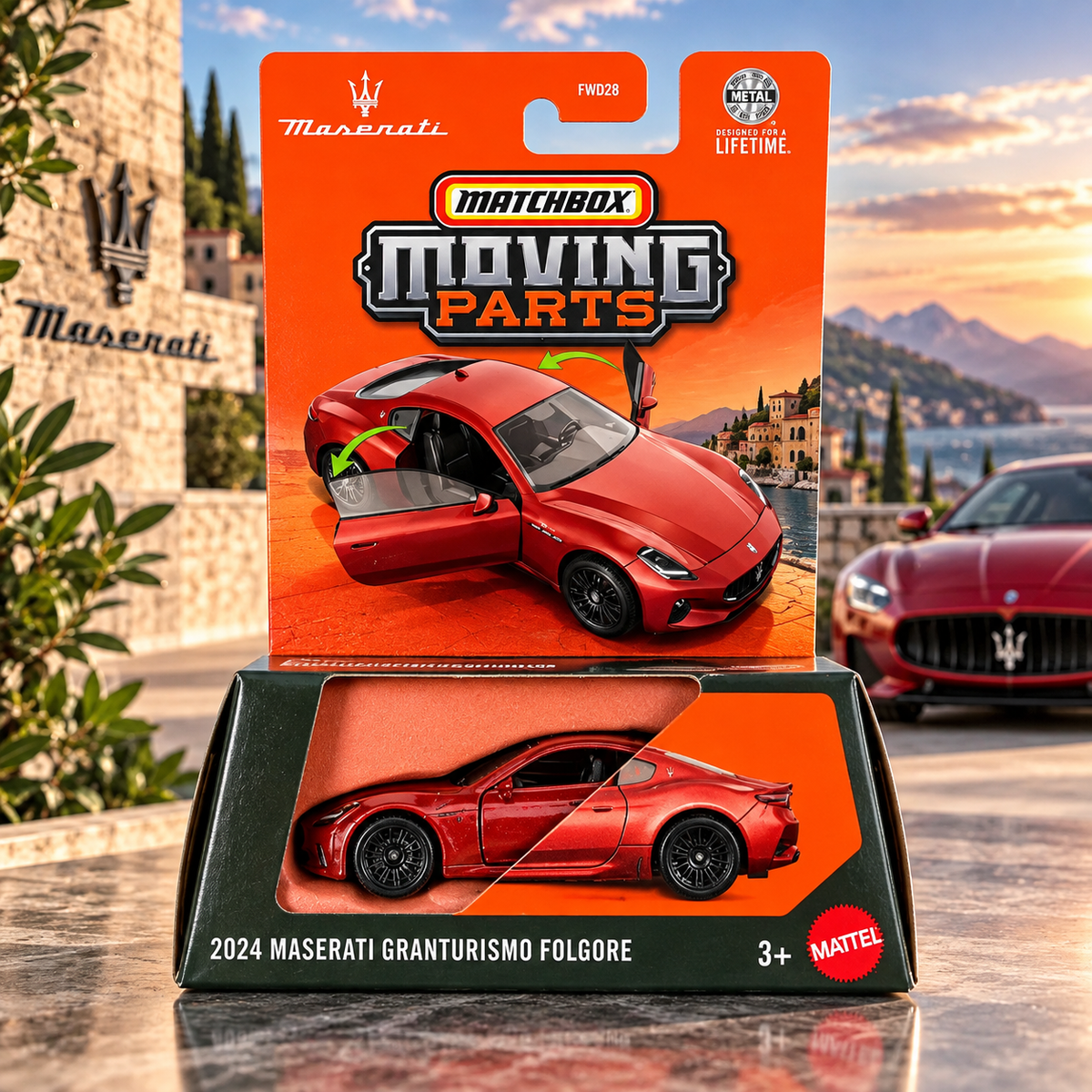 Matchbox Moving Parts - 2024 Maserati Granturismo Folgore
