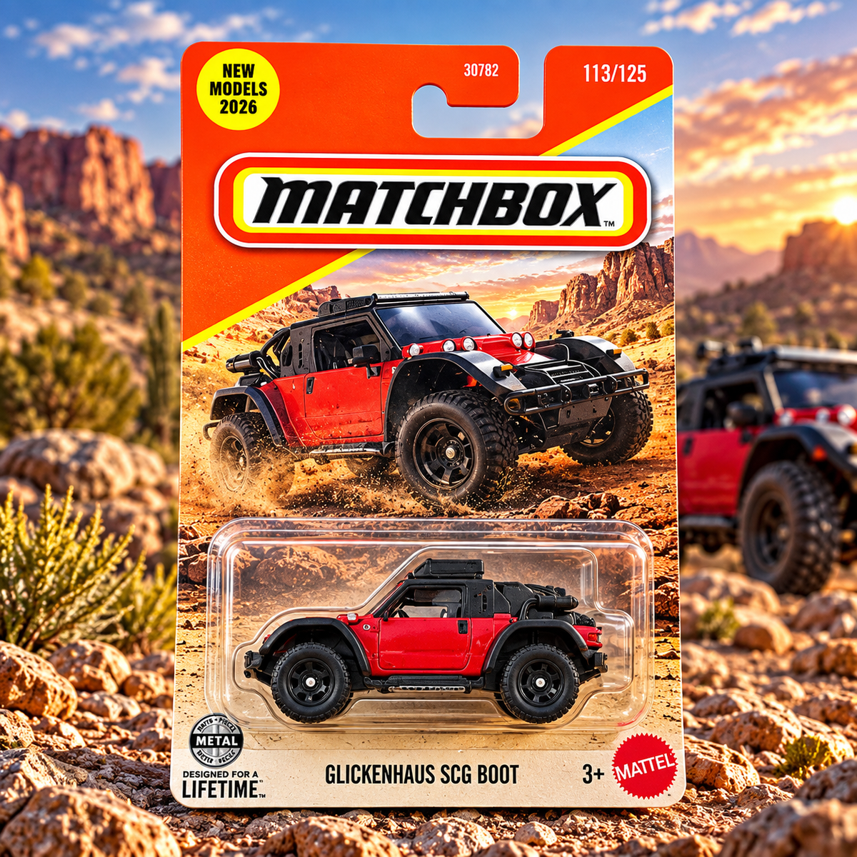 Glickenhaus SCG Boot  - Matchbox