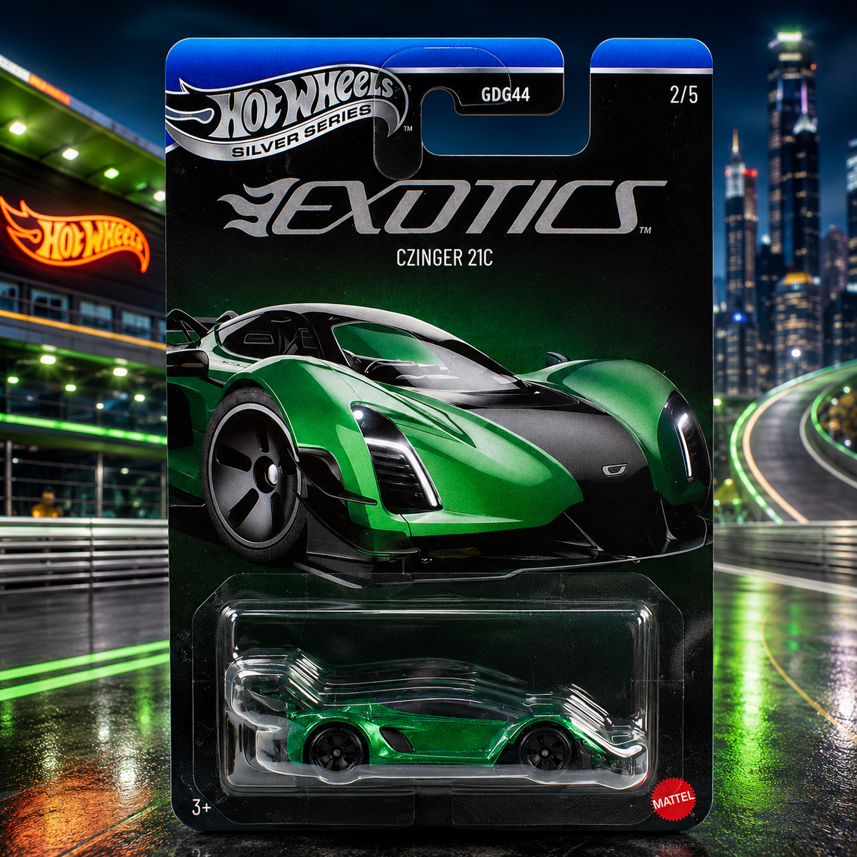 Czinger 21C - Exotics Silver Series Hot Wheels