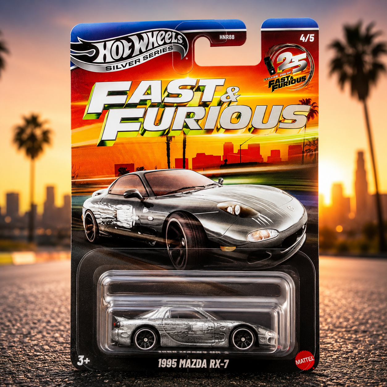 1995 Mazda Rx 7 - Fast and Furious Silver Series 2026 ZAMAC Style