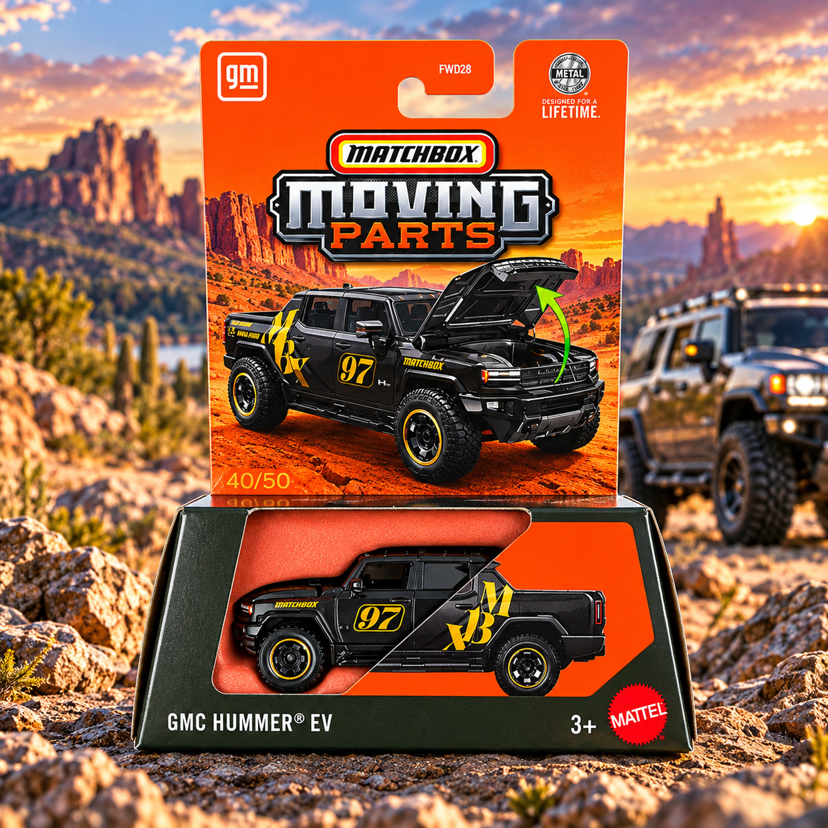 Matchbox Moving Parts - GMC Hummer EV