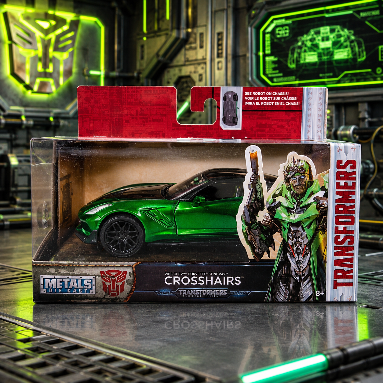 Jada Hollywood Rides - 1:32 Transformers Crosshair OBV
