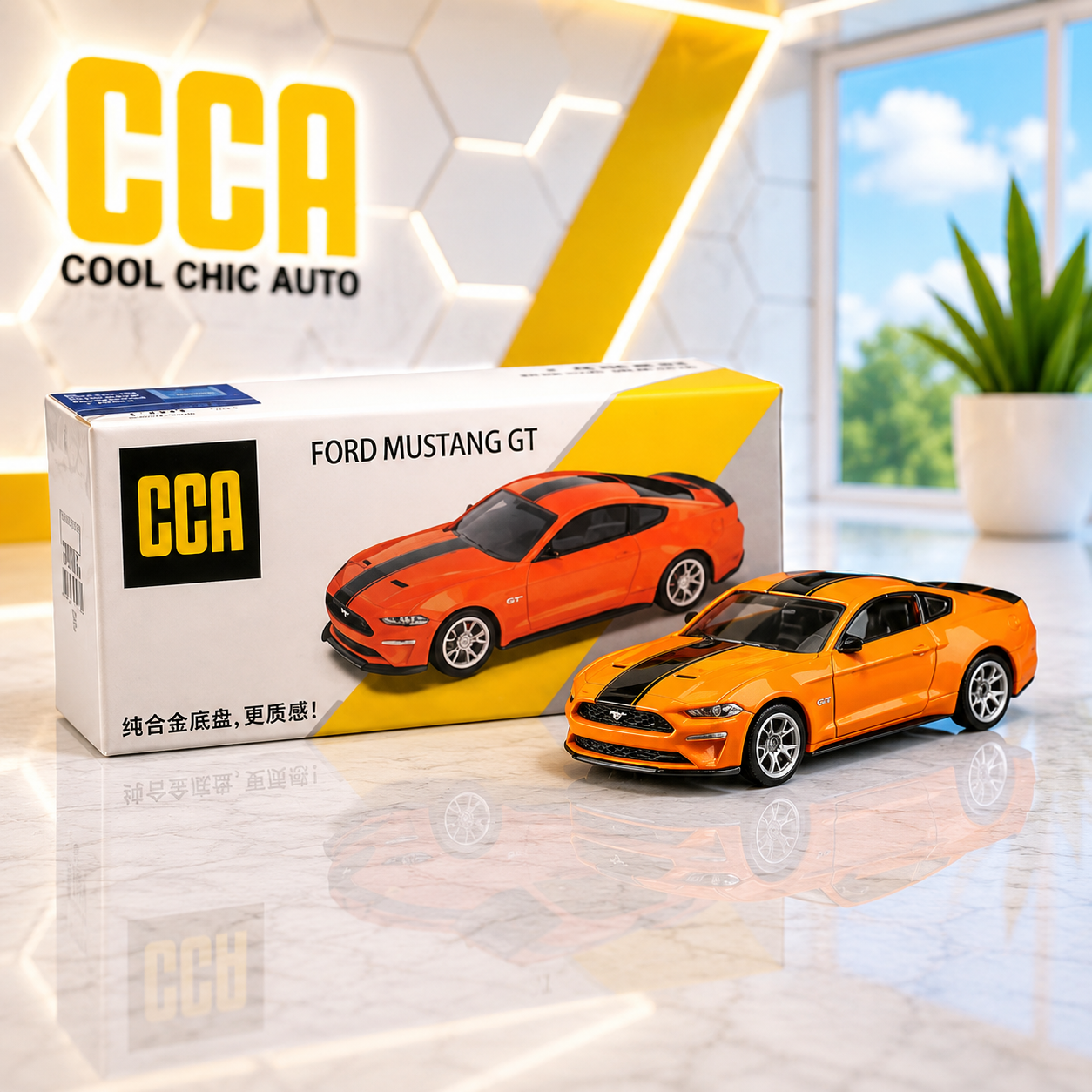 CCA - Ford Mustang GT Orange