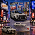 73 Honda Civic Custom - Hot Wheels Silver Series Vintage Club Racing Mix 3