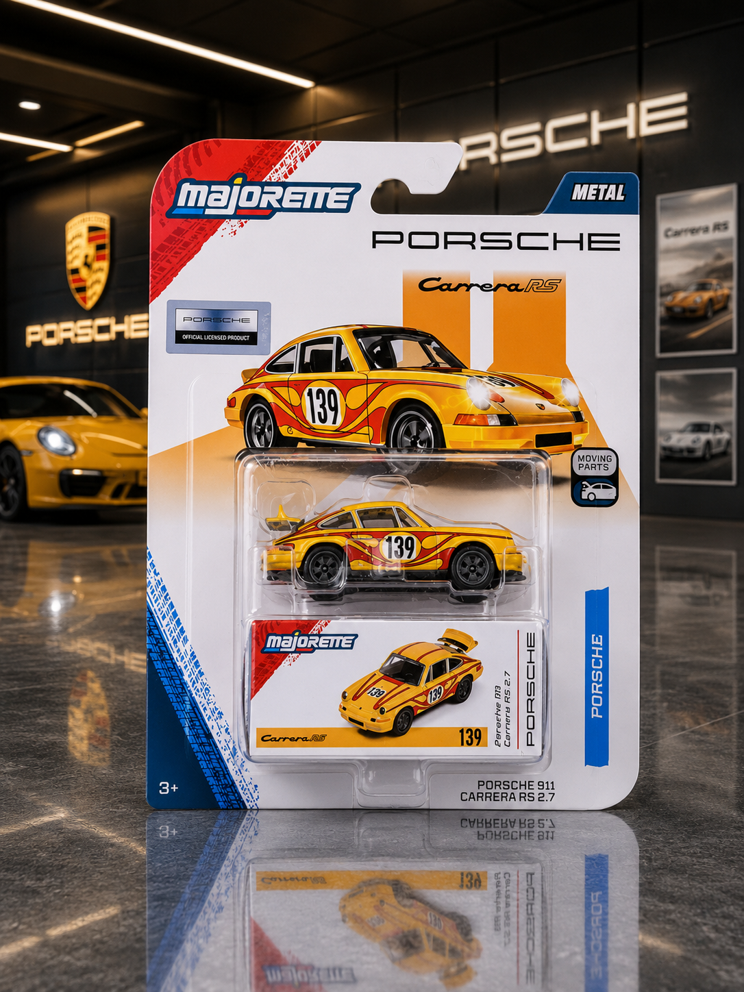 Majorette - Porsche 911 Carrera RS 2.7