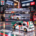 Kaido House - Seven Eleven BMW M3 Kaido Works Larry Chen V1 1:64-  7/11 - Mini GT