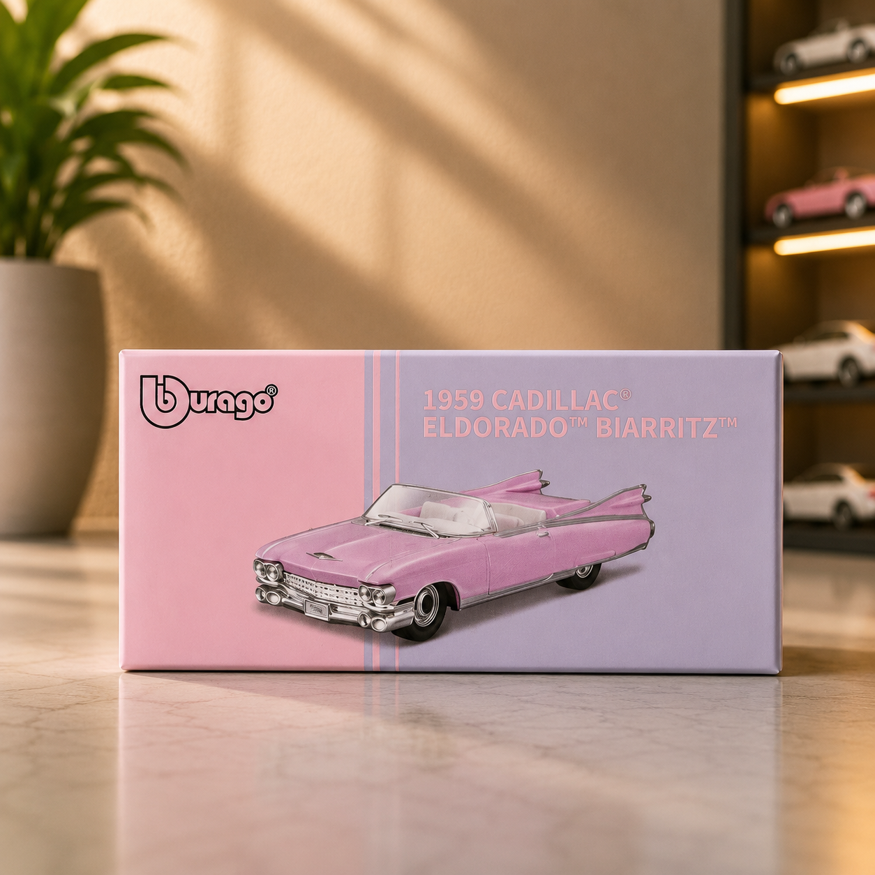 Bburago - 1959 Cadillac Eldorado Biarritz 1:64 Scale