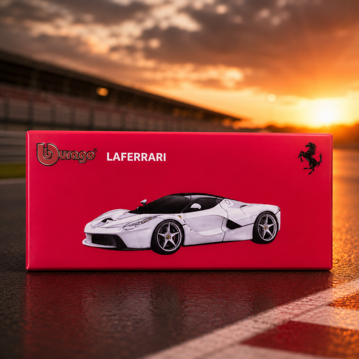 Bburago - Laferrari White 1:64 Scale