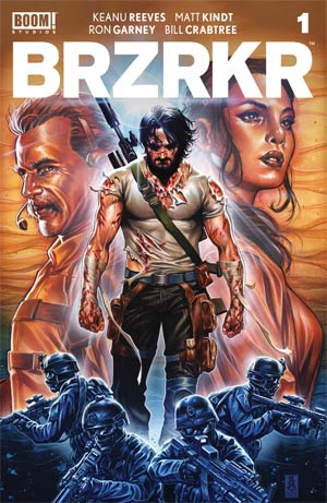 Boom Studios Comics - BRZRKR (Berzerker) #1 Cover D Variant Mark Brooks Foil Cover
