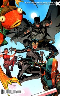 DC Comics - Batman Fortnite Zero Point #4 Cover B Variant Dan Mora Card Stock Cover
