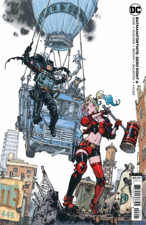 DC Comics - Batman Fortnite Zero Point #6 Cover B Variant Kim Jung Gi Card Stock Cover