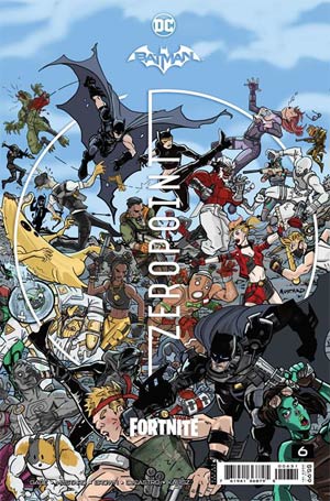 DC Comics - Batman Fortnite Zero Point #6 Premium Variant F Donald Mustard Card Stock Cover
