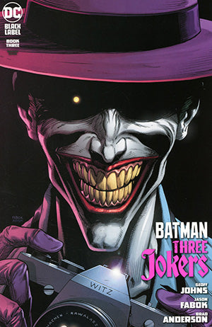 DC Comics - Batman Three Jokers #3 Premium Variant G Jason Fabok Killing Joke Hawaiian Shirt & Camera Cove