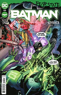 DC Comics - Batman Vol 3 #115 Cover A Regular Jorge Jimenez Cover (Fear State Tie-In)