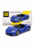 CCA - Porsche 918 Spyder (Blue) Diecast Model