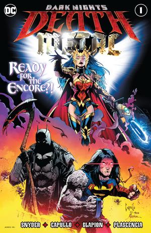DC Comics - Dark Nights Death Metal #1 Cover A 1st Ptg Regular Greg Capullo & Jonathan Glapion Foil Cover