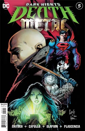 DC Comics -  Dark Nights Death Metal #5 Cover A Regular Greg Capullo & Jonathan Glapion Foil Embossed Cover Cover