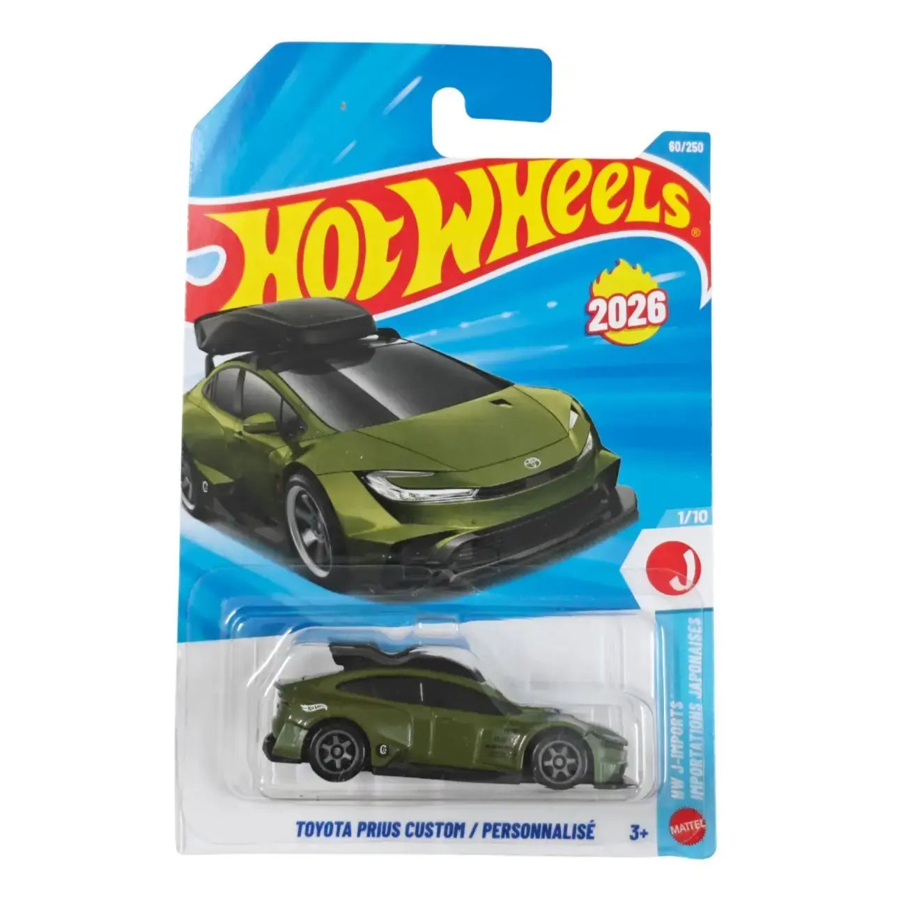 Toyota Prius Custom Green - Hot Wheels M Case 2026