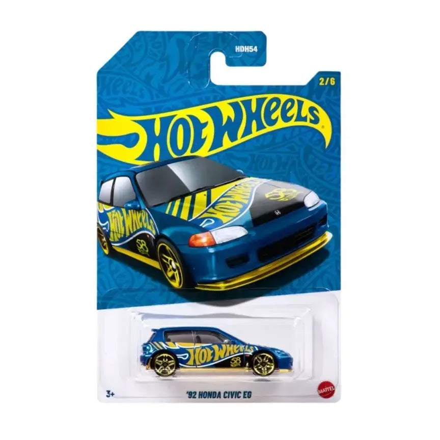Hot Wheels Pearl & Chrome Series - 92 Honda Civic EG