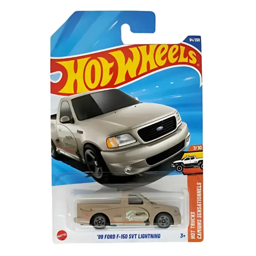 Hot Wheels - 99 Ford F 150 Svt Lightning Hot Trucks M Case 2025