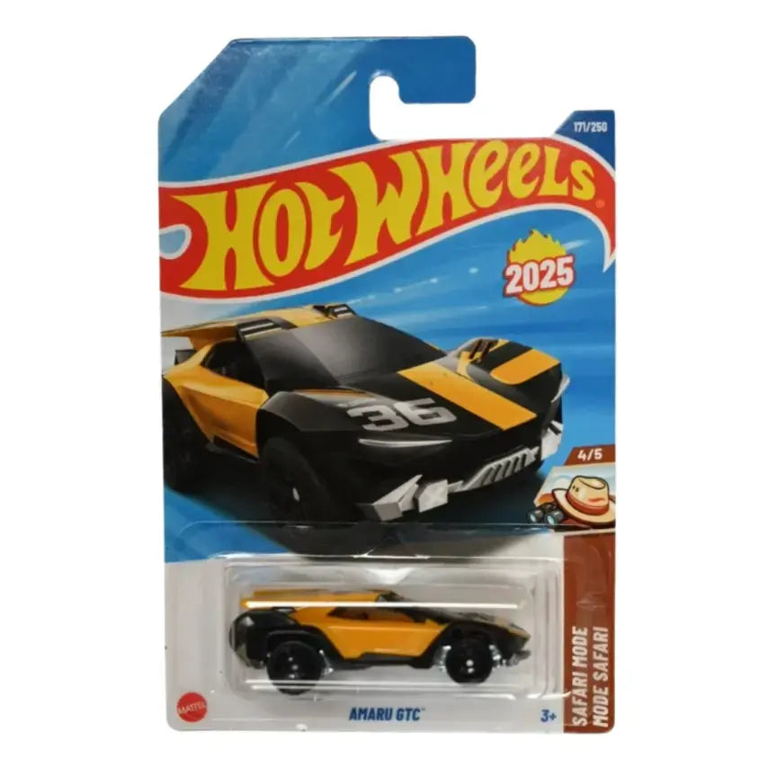 Hot Wheels - Amaru Gtc Safari Mode Yellow M Case 2025 MRP