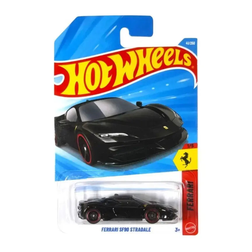 Hot Wheels Black Ferrari Sf90 Stradale H Case 2026