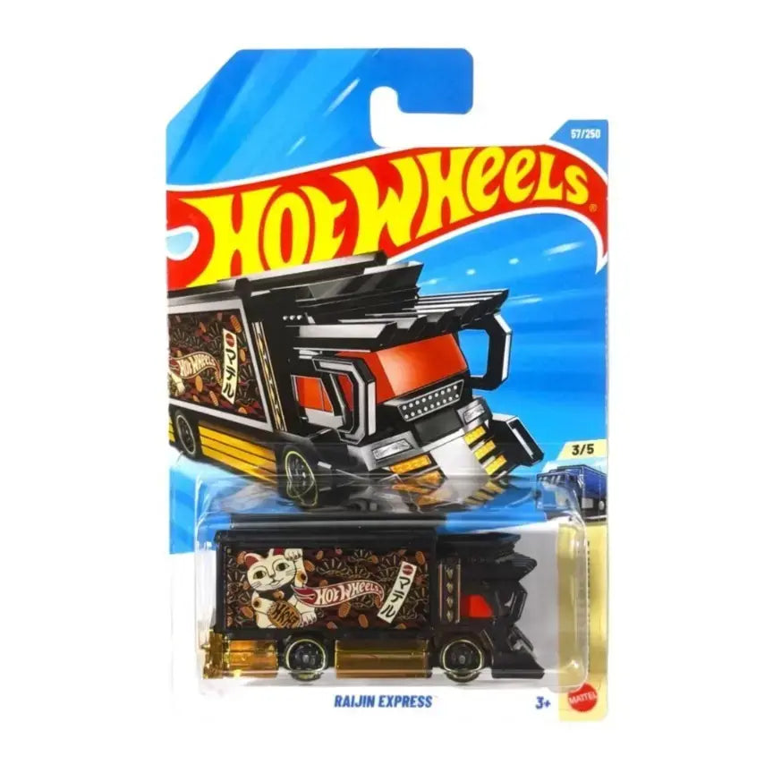 Hot Wheels - Black Raijin Express - H Case 2026