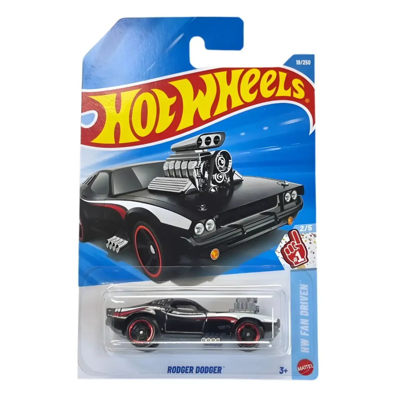 Hot Wheels - Black Rodger Dodger - G Case 2026