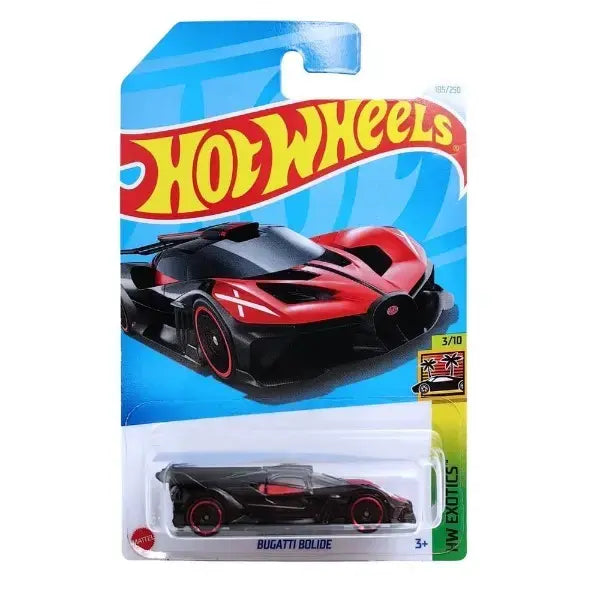 Hot Wheels - Bugatti Bolide Hw Exotics Black and Red