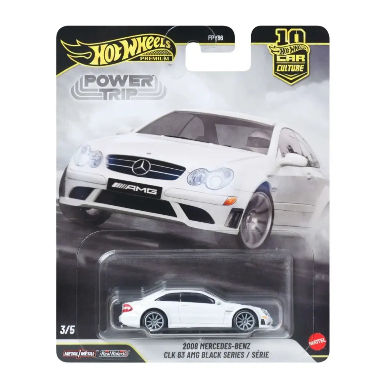 Hot Wheels Premium - Car Culture Power Trip 2008 Mercedes Benz Clk 83 Amg 2026