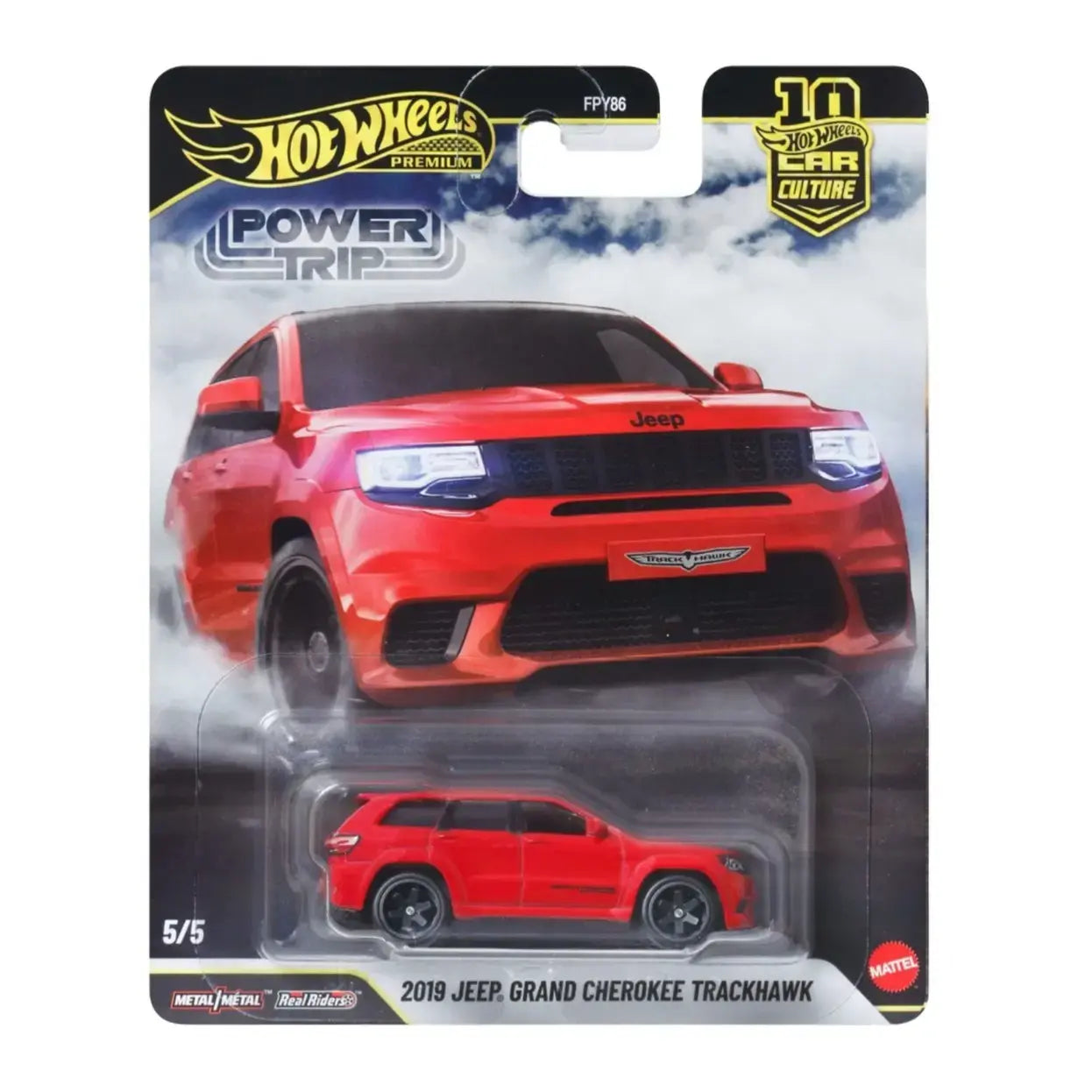 Hot Wheels Premium - Car Culture Power Trip 2019 Jeep Grand Cherokee Trackhawk 2026