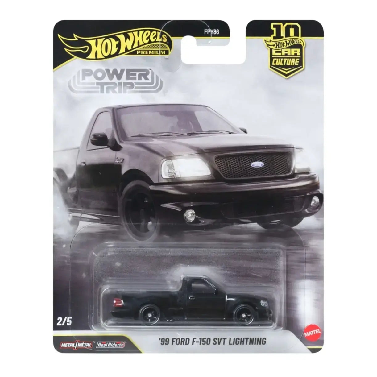 Hot Wheels Premium - Car Culture Power Trip 99 Ford F 150 Svt Lightning