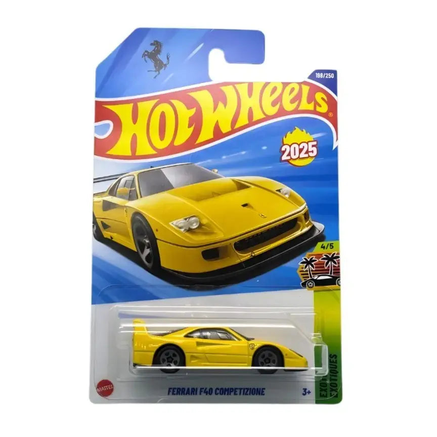 Hot Wheels - Ferrari F40 Competizione Yellow Q Case 2025