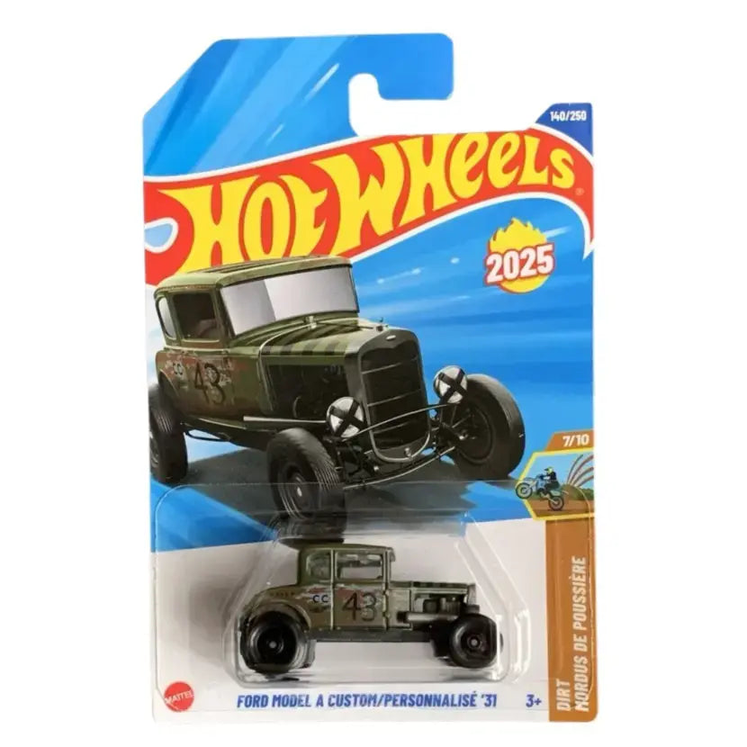 Hot Wheels Ford Model A Custom 31 Dirt Mordus De Poussiere M Case 2025 MRP