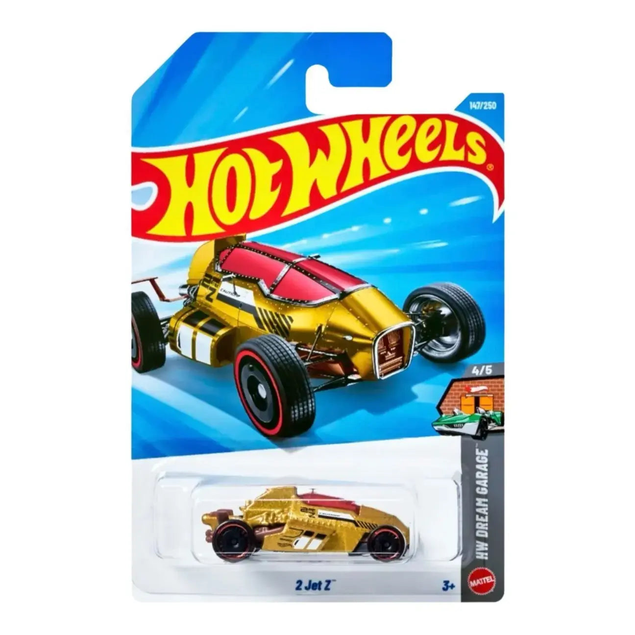 Hot Wheels - Gold 2 Jet Z G Case Treasure Hunt - G Case 2026