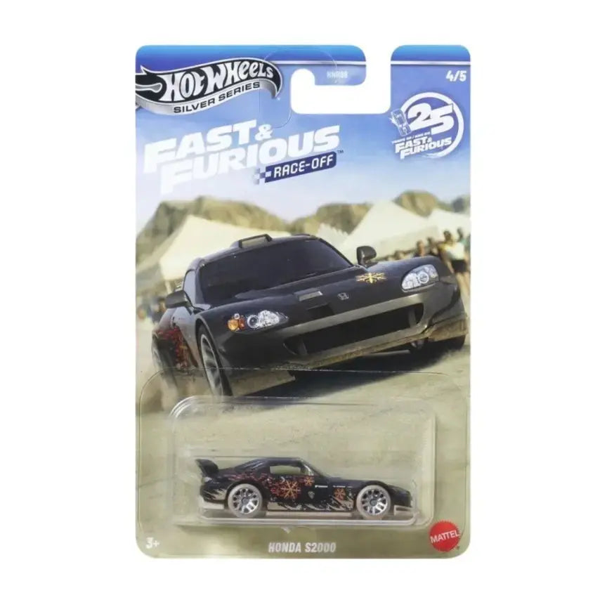 Hot Wheels Silver Series - Honda S2000 Fast and Furious Race Off Silver Series 2026