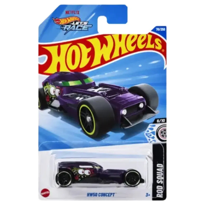 Hot Wheels Hw50 Concept J Case 2025 Purple MRP